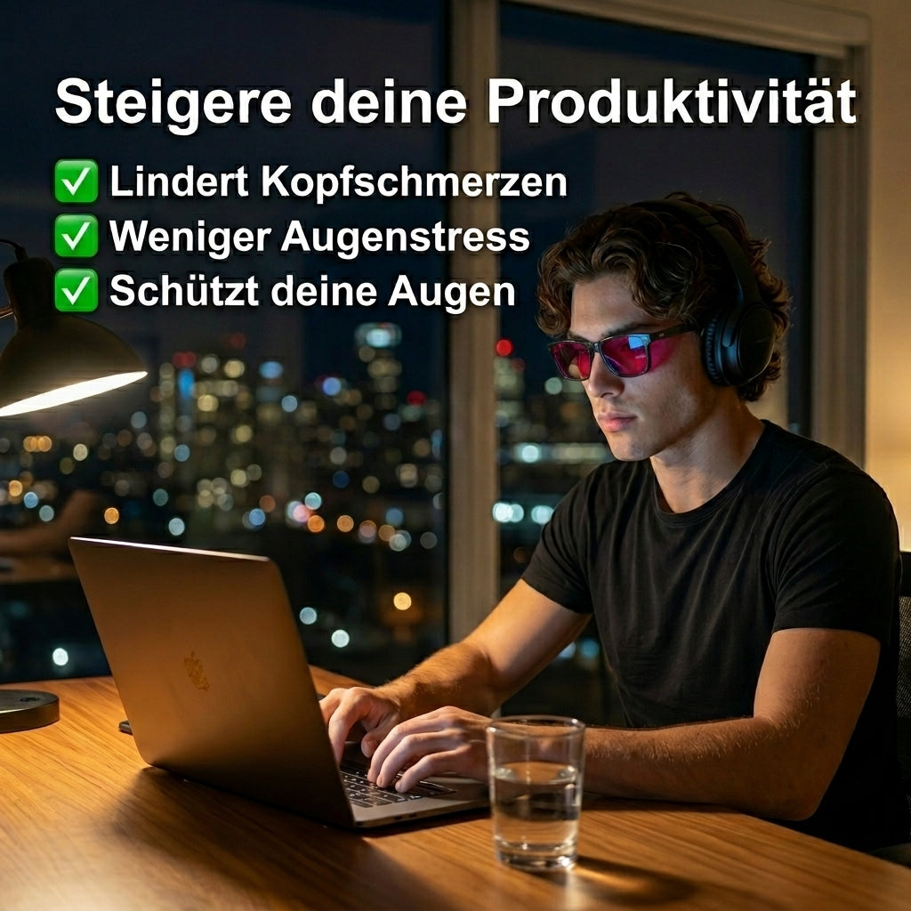 Auvelia™ Unisex Blaulichtfilterbrille